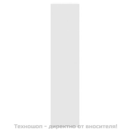 Шкаф за обувки, бял, 63x24x103 см, инженерно дърво
