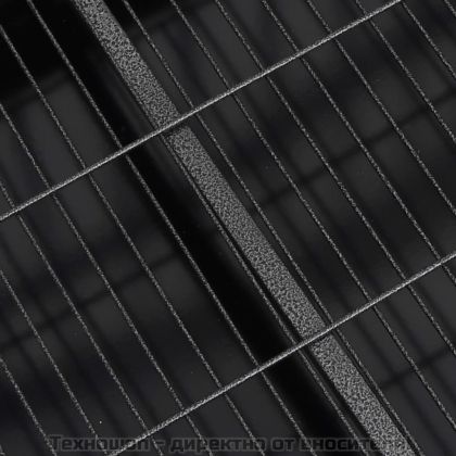 Клетка за кучета с колелца, стомана, 92x62x76 см