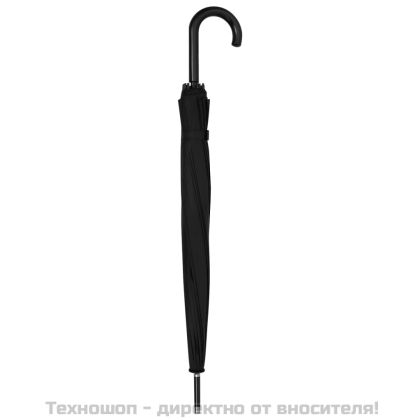 Автоматичен чадър, черен, 105 см