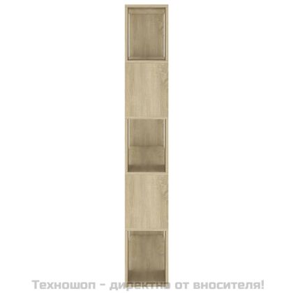 Разделител за стая, дъб сонома, 100x24x155 см, инженерно дърво