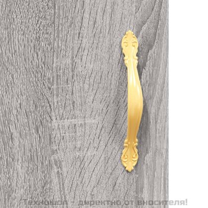 Сайдборд, Сив сонома, 90x34x80 см, инженерно дърво