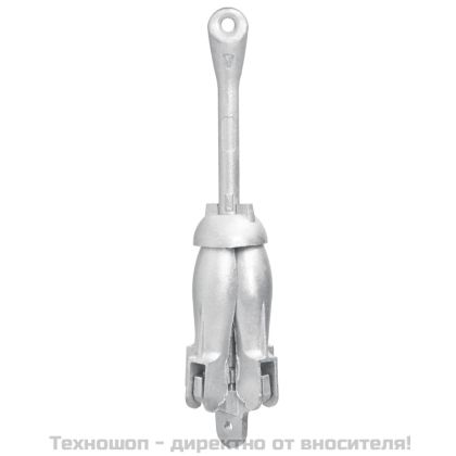 Сгъваема котва, сребриста, 2,5 кг, ковък чугун