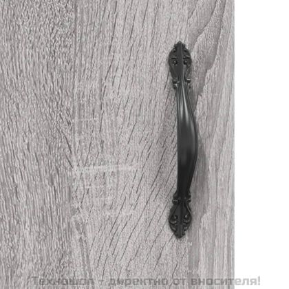 Сайдборд, сив сонома, 69,5x34x90 см, инженерно дърво