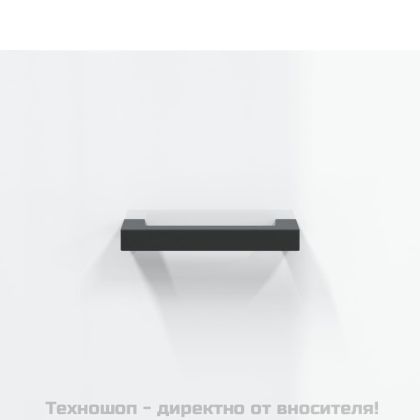 Сайдборд, бял гланц, 69,5x34x90 см, инженерно дърво