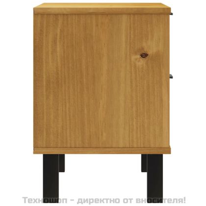 Нощно шкафче FLAM 49x35x50 см бор масив