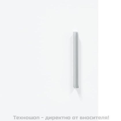 Поставка за аквариум, бяла, 121x41x58 см, инженерно дърво