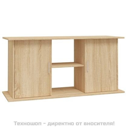 Стойка за аквариум, дъб сонома, 121x41x58 см, инженерно дърво