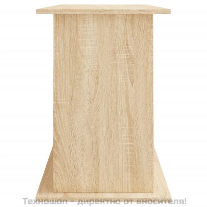 Стойка за аквариум, дъб сонома, 121x41x58 см, инженерно дърво