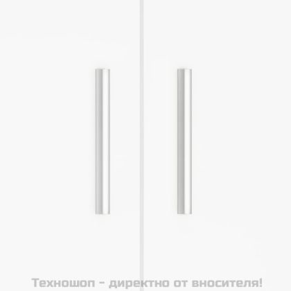 Поставка за аквариум, бяла, 81x36x73 см, инженерно дърво