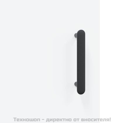 Сайдборд, бял, 69,5x34x90 см, инженерно дърво