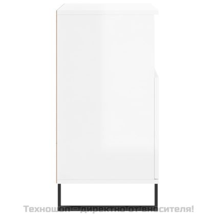 Сайдборди, 2 бр, бял гланц, инженерно дърво