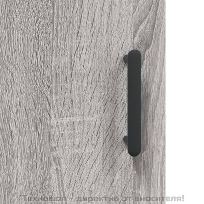 Сайдборд, сив сонома, 69,5x34x90 см, инженерно дърво