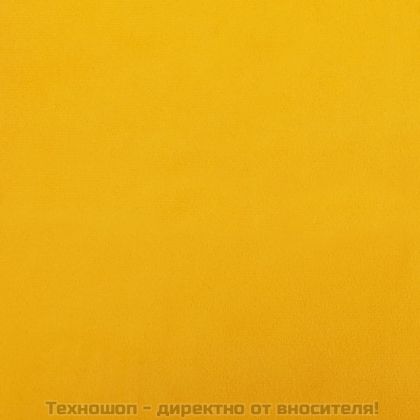 Релаксиращ стол, горчица жълто, кадифе