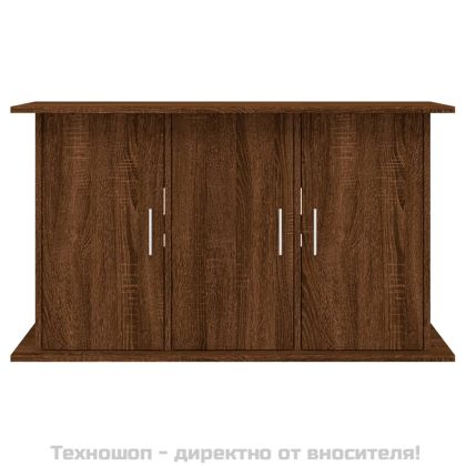 Поставка за аквариум, кафяв дъб, 101x41x58 см, инженерно дърво