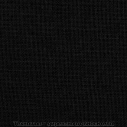 Кучешко легло черно 70x45x30 см кадифе