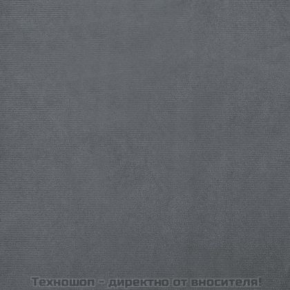 Кучешко легло тъмносиво 60x40x30 см кадифе
