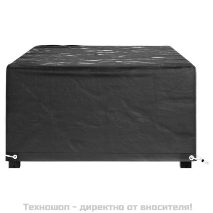 Калъф за градинска мебел 2 бр 8 капси 125x70x35 см правоъгълни