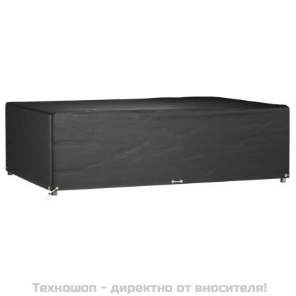 Калъф за градинска мебел 2 бр 12 капси 227x152x65см правоъгълни