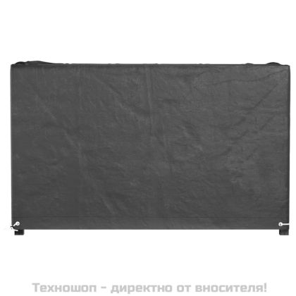 Калъф за градинска мебел 2 бр 8 капси 125x55x75 см правоъгълни