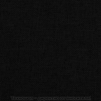 Детски диван, черно, 90x53x30 см, текстил