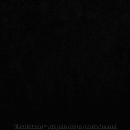 Детски диван, черно, 90x53x30 см, кадифе