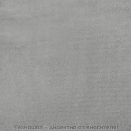 Детски диван, светлосив, 60x40x30 см, кадифе