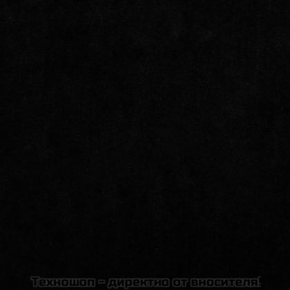 Детски диван, черно, 90x53x30 см, кадифе