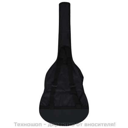 Класическа китара за начинаещи с калъф, синя, 4/4, 39"