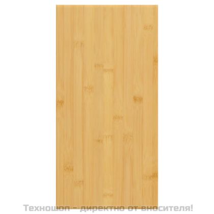 Стенен рафт 40x20x2,5 см бамбук