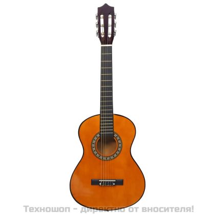 Класическа китара за начинаещи и деца с калъф, 1/2, 34"