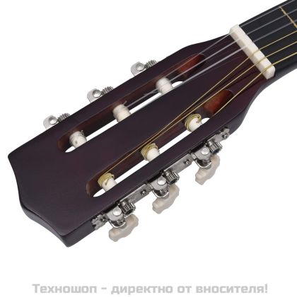 Класическа китара за начинаещи и деца, 1/2, 34", липово дърво