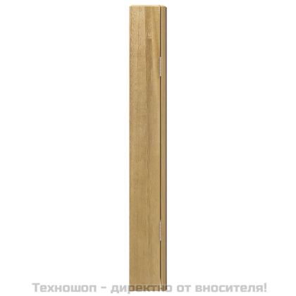 Огледален шкаф за бижута с LED осветление, стенен монтаж