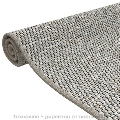 Пътека, сизалена визия, platina, 50x100 см