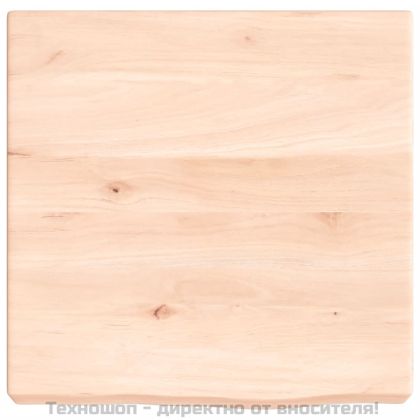 Стенен рафт, 40x40x(2-6) см, необработен масивен дъб