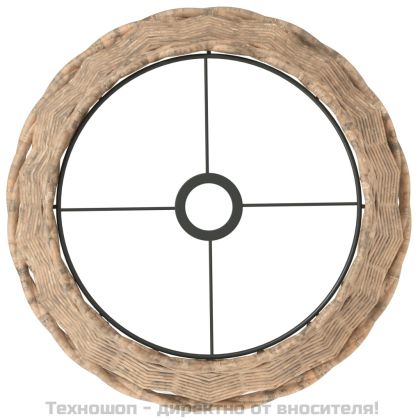 Абажур за лампа кафяв Ø38x23 см ракита