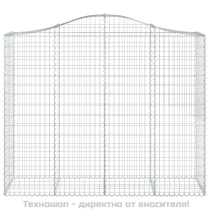 Габионни кошници арка 20 бр 200x50x160/180см поцинковано желязо