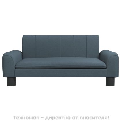 Кучешко легло кучешкосиво 70x45x30 см текстил