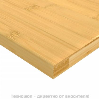 Стенен рафт 40x20x1,5 см бамбук