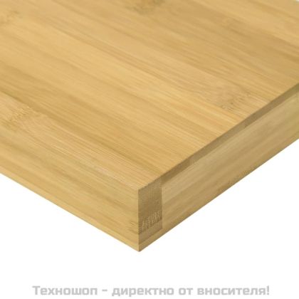 Стенен рафт 100x20x4 см бамбук