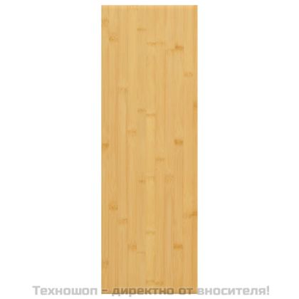 Стенен рафт 60x20x1,5 см бамбук