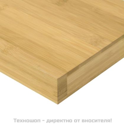 Стенен рафт 40x20x4 см бамбук