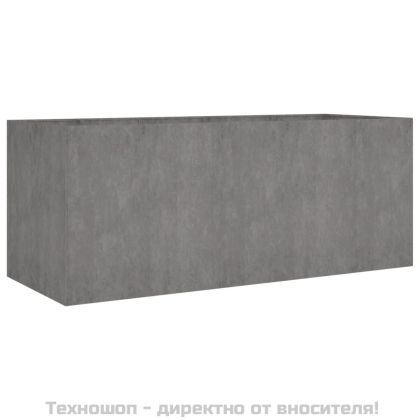 Градинска повдигната леха 200x80x80 см кортенова стомана
