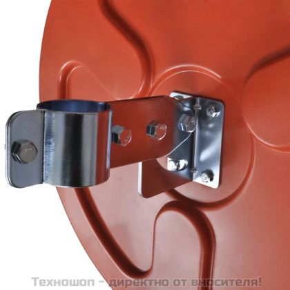 Изпъкнало пътно огледало, PC пластмаса, оранжево, 45 см, улично