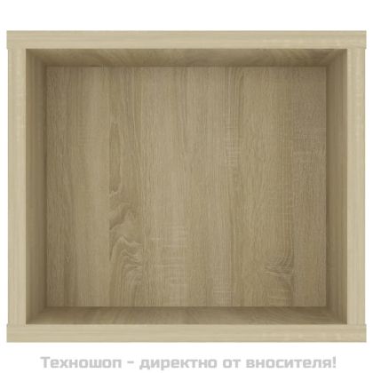 Окачен TВ шкаф, дъб сонома, 100x30x26,5 см, инженерно дърво