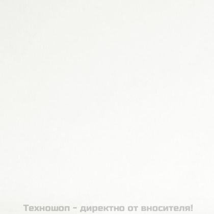 Въртящ се офис стол, бял, изкуствена кожа