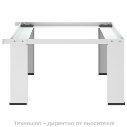 Стойка за пералня, бяла