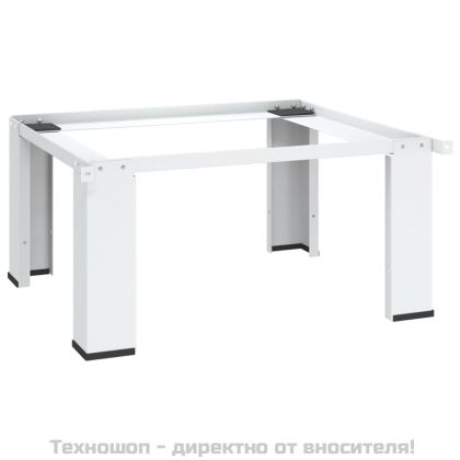 Стойка за пералня, бяла