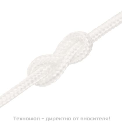 Въже за лодка бяло 5 мм 500 м полипропилен