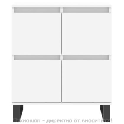 Сайдборди, 2 бр, бели, инженерно дърво