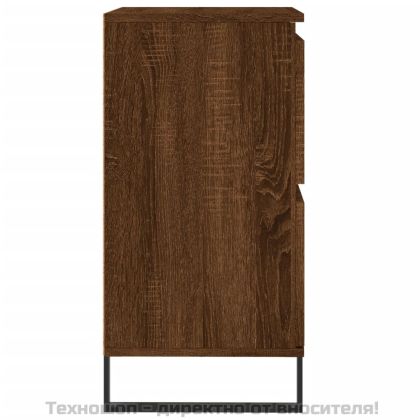 Сайдборди, 2 бр, Кафяв дъб, инженерно дърво